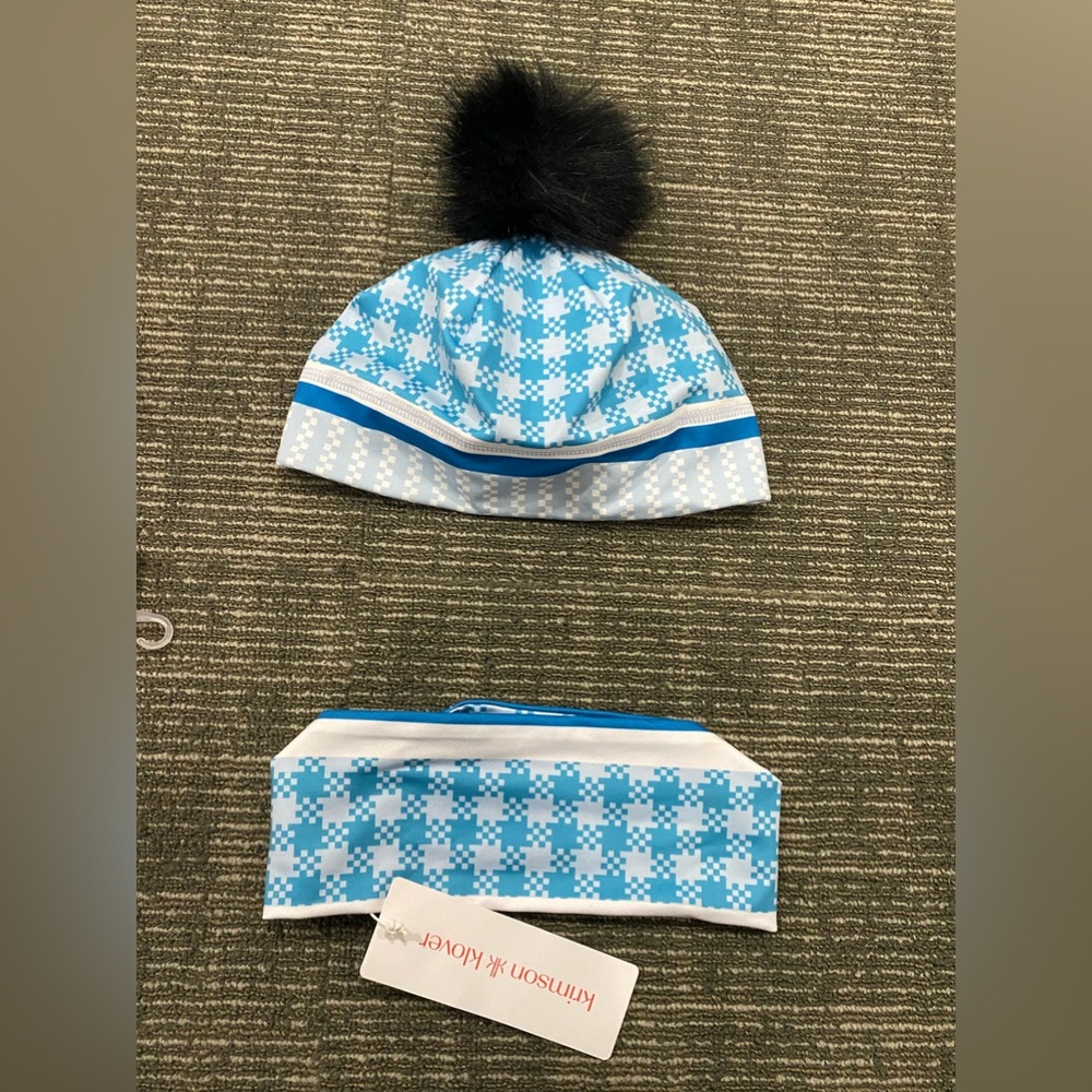 NWT Krimson klover headband and hat available as a set or sold separately.